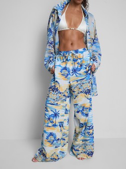 PRIMARK PRINTED BEACH TROUSER, £12, €14, $18, RON70, PLN60, CZK365