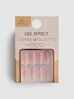 PRIMARK PS PRO PINK TIPS WITH PEARLS, £4, €4.50, RON22, PLN19, CZK115