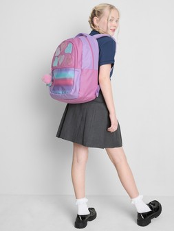 PRIMARK SCHOOL BACKPACK, $18 RON65 HUF4800 PLN55 CZK340 €(NE)14 €13 £10