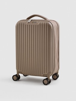 PRIMARK SML COLLAPSIBLE HARDSHELL TAUPE £45 €60 $62.50 RON296 PLN260 CZK1560