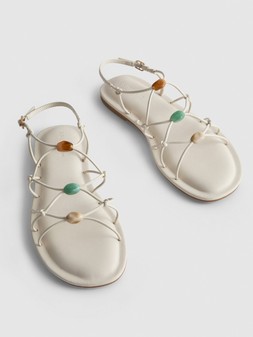 PRIMARK STRAPPY BEAD SANDAL £12 €14 $18 RON70 PLN60 CZK365