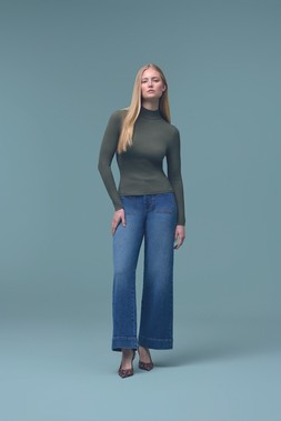 PRIMARK TURTLENECK TOP KHAKI £8 €10 NE€10 $12 RON44 PLN39 CZK235