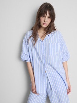 PRIMARK WOVEN OXFORD STRIPE SHIRT, £12, €14, $17.50, RON70, PLN60, CZK365, HUF5200 WOVEN OXFORD STRIPE LEG, £12, €14, $17.50, RON70, PLN60, CZK365, HUF5200