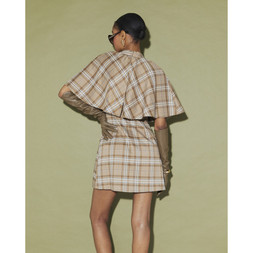 934115 - SS Check Cape Detail Mini Drs