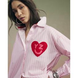RI Back print stripe shirt £56