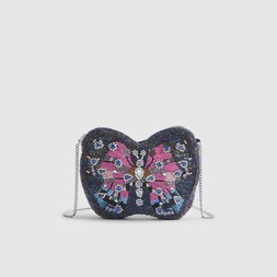 RI Blue Embellished Butterfly Cross Body Bag £56 2