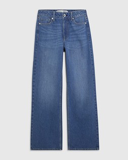 RI Blue High Rise Relaxed Straight Leg Jeans £46