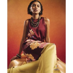 RI Brown Floral Maxi Dress £75 4