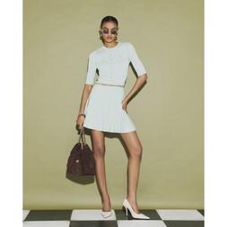 RI Green - Light Pointelle Skater Dress £46 3