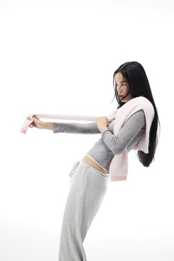 RI Grey & White Hybrid Tank Top £26 3