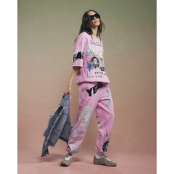 RI Pink AOP jogger £54 3