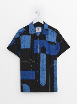 MK x Union Works Navy Abstract Shirt, &pound;16
