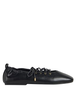 Tu Black Lace‑Up Ballerinas, £18