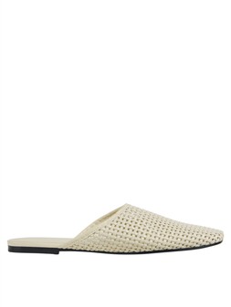 Tu Cream Woven Mules, £20