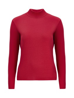 Tu Red Modal Rib Roll-Neck £10