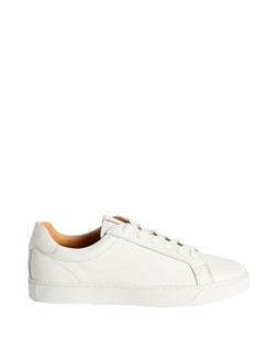 M&S Autograph Leather Cupsole Trainers, White, £65