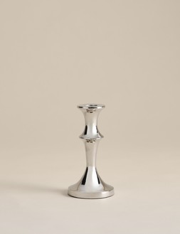 M&S Chrome Dinner Candle Holder £9.50