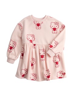 M&S Cotton Rich Hello Kitty™ Sweatshirt Dress (1-10 Yrs) £12