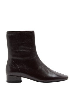 M&S Leather Block Heel Chisel Toe Sock Boots, £60