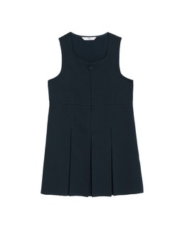 M&S Girls Pleated School Pinafore 2-12 Yrs £8-12