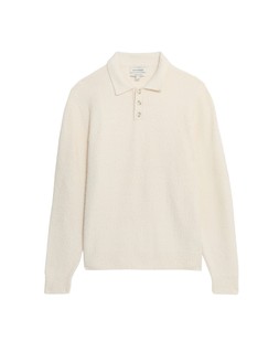 AUTOGRAPH Cotton Blend Boucle Knitted Polo Shirt &pound;40