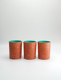Happy Place Bubble Votives £16