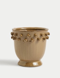 M&S Ceramic Trim Planter &pound;19.50