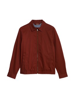 M&S COLLECTION Cotton Rich Harrington Jacket &pound;60