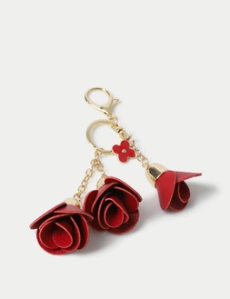 M&S Collection Red Rose Trio Bag Charm £12.50 (2)