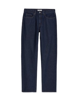 M&S Collection Straight Fit Pure Cotton Jeans Indigo £18