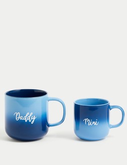 M&S Daddy & Mini Mug Set &pound;10