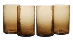M&S Set of Four Casual Hammered Hi Ball Glasses £20