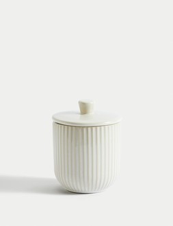 M&S Small Ribbed Storage Jar £8