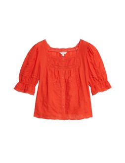 Per Una Red Lace Blouse £35